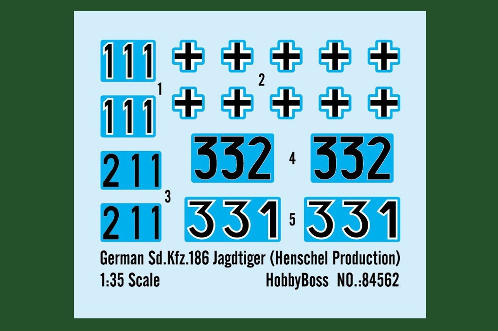 Hobby Boss 84562 German &amp;quot;Tiger&amp;quot; tank destroyer (Henschel type) 1/35 – Bild 3