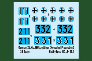 Hobby Boss 84562 German &amp;quot;Tiger&amp;quot; tank destroyer (Henschel type) 1/35 – Bild 3