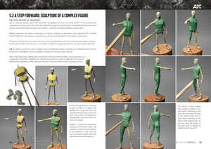 AK Interactive AK512 AK LEARNING 11: FIGURE SCULPTING &amp;amp; CONVERTING TECHNIQUES EN – obrázek 5