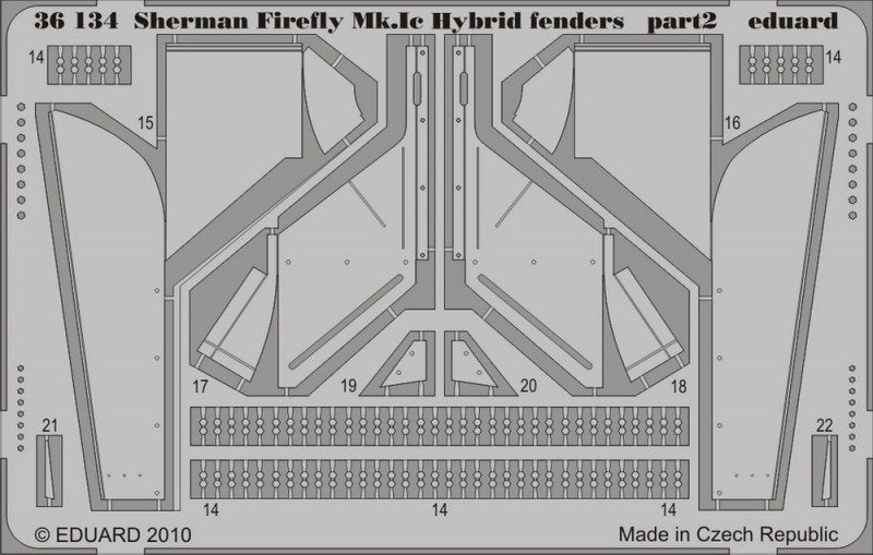 Eduard 36134 Sherman Firefly Mk. Ic Hybrid Fenders 1/35 Dragon – image 2