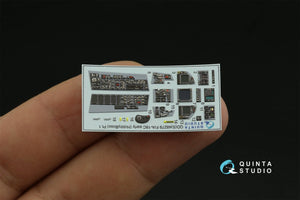 Quinta Studio QDS-48279 F/A-18C early 3D-Printed &amp;amp; colored Interior on decal paper (HobbyBoss)(Small version) 1/48 – Bild 6