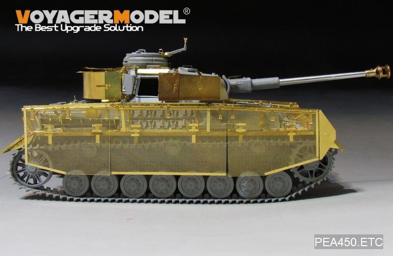 Voyager Model PEA450 WWII German Pz.Kpfw.IV Ausf.J &amp;quot;Thoma shields&amp;quot; wire mesh schürzen (Last Production) (FOR Boder 35008) 1/35 – immagine 6