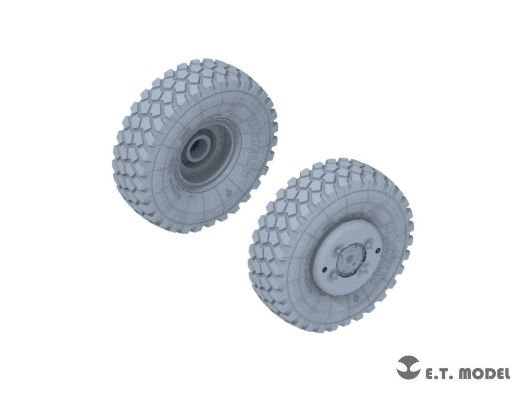 ET Model P35-126 Modern US M1070 Truck Tractor Sagged Wheels for Hobby Boss kit 1/35 – image 2