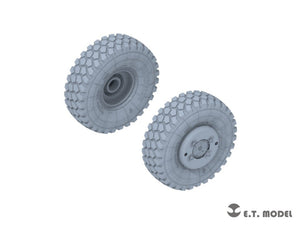 ET Model P35-126 Modern US M1070 Truck Tractor Sagged Wheels for Hobby Boss kit 1/35 – image 2