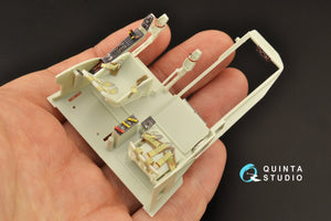 Quinta Studio QD32125 He 111 P/H 3D-Printed &amp;amp; colored Interior on decal paper (Revell/ProModeler) 1/32 – image 6