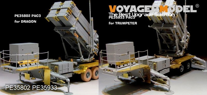 Voyager Model PE35933 Modern US MIM-104F Patriot SAM System PAC-3 Basic For TRUMPETER 01040 1/35 – image 20