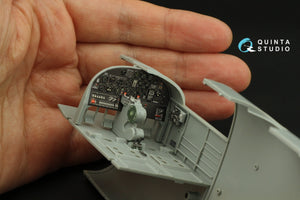 Quinta Studio QD32203 B-25J Mitchell Glass nose 3D-Printed &amp;amp; colored Interior on decal paper (HK models) 1/32 – image 8