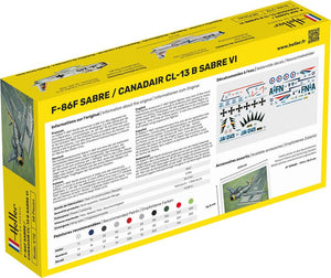 Heller 80277 F-86F SABER / CANADAIR CL-13 B SABER VI 1/72 – image 2