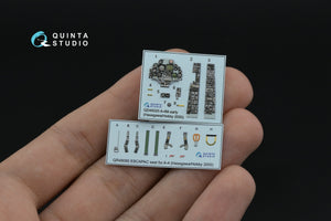 Quinta Studio QD48525 A-4M early 3D-Printed &amp;amp; colored Interior on decal paper (Hasegawa/Hobby2000) 1/48 – Bild 3
