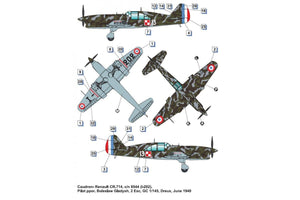 Dora Wings 48047 Caudron -Renault CR.714C.1 (early) 1/48 – obrázek 7