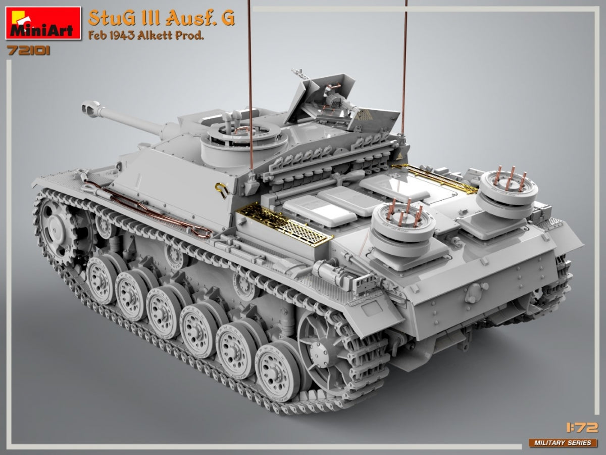 MiniArt 72101 StuG III Ausf. G Feb 1943 Prod. 1/72 – Bild 6