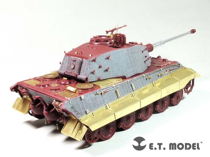 ET Model EA35-121 WWII German King Tiger Fender &amp;amp; Side Skirts For Meng Kit 1/35 – image 3