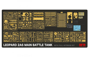 Rye Field Model 5066 Leopard 2 A6 - FULL INITERIOR 1/35 – obrázek 2