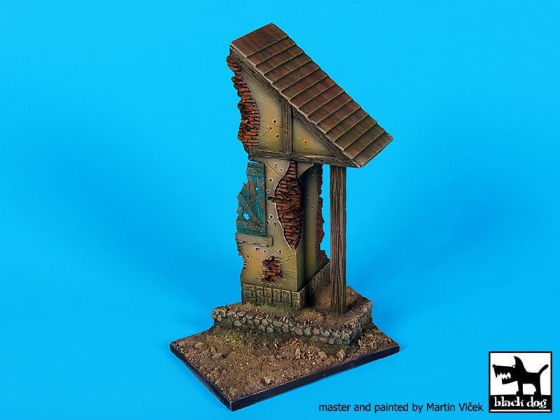 Black Dog D35112 House corner (Europe) base 1/35 – obrázek 5