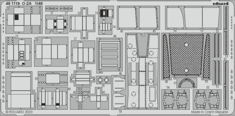 Eduard 491119 O-2A 1/48 ICM – obrázek 2