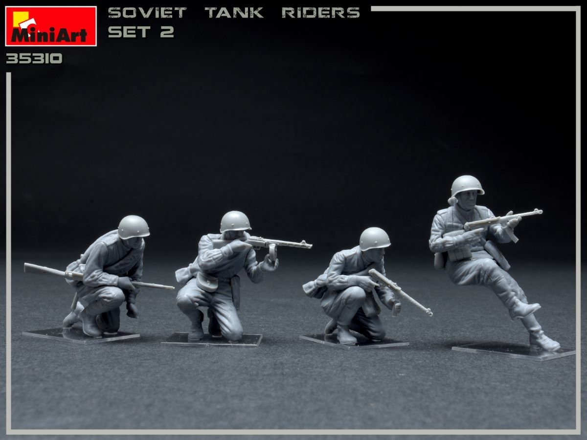 MiniArt 35310 SOVIET INFANTRY TANK RIDERS SET 2 1/35 – obrázek 2