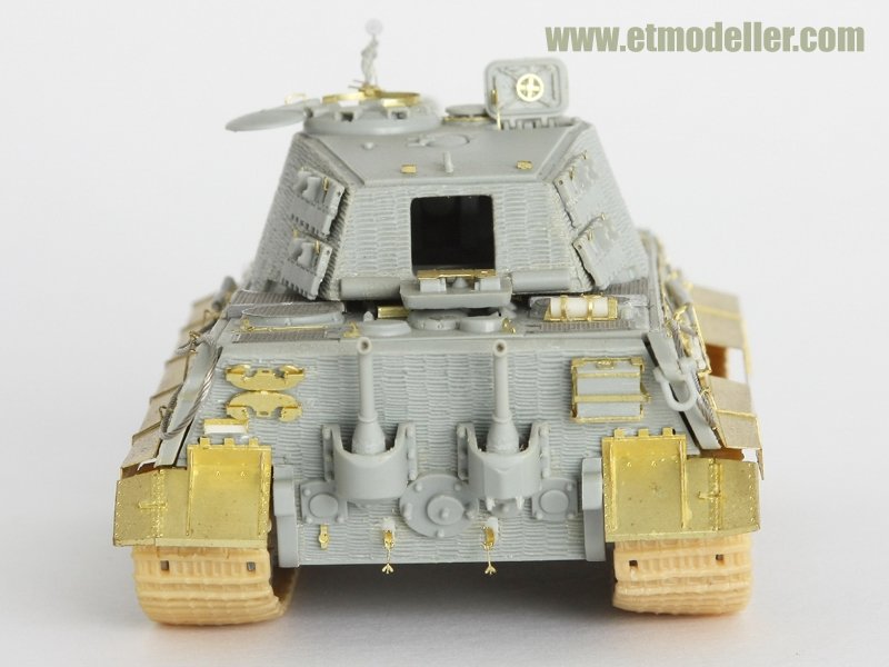 ET Model E72-004 WWII German KING TIGER (Henschel Turret) For DRAGON 7240 1/72 – Bild 4