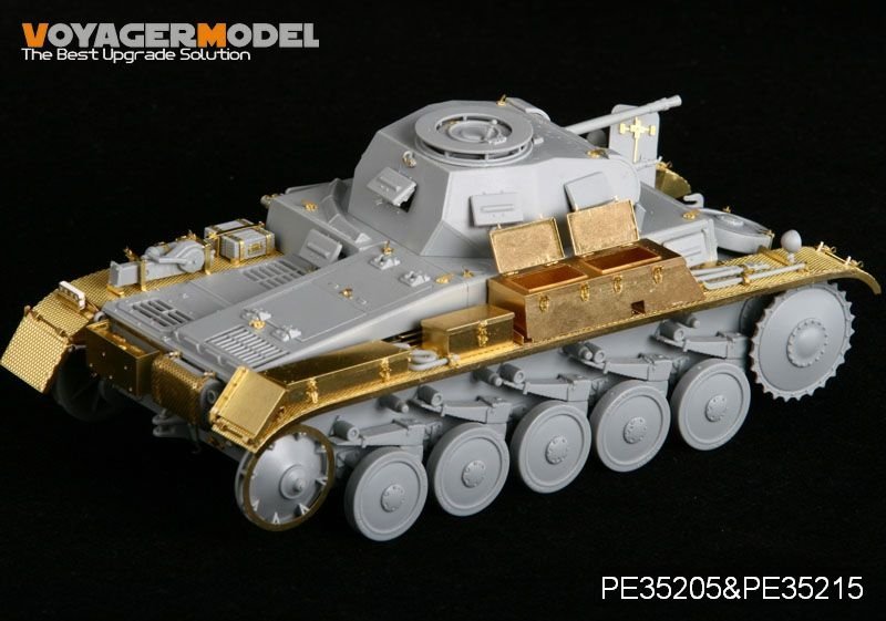 Voyager Model PE35215 Fenders for WWII Pz.KPfw. II Early Version (For DRAGON) 1/35 – Bild 2