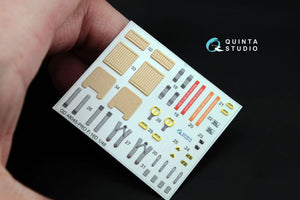Quinta Studio QD48045 F-16D (block 30/40/50) 3D-Printed &amp;amp; colored Interior on decal paper (for Kinetic kit) 1/48 – Bild 4