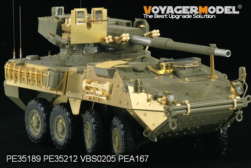 Voyager Model PE35212 Modern US Army M1128 MGS Armor Plate (For AFV CLUB 35128) 1/35 – Bild 4