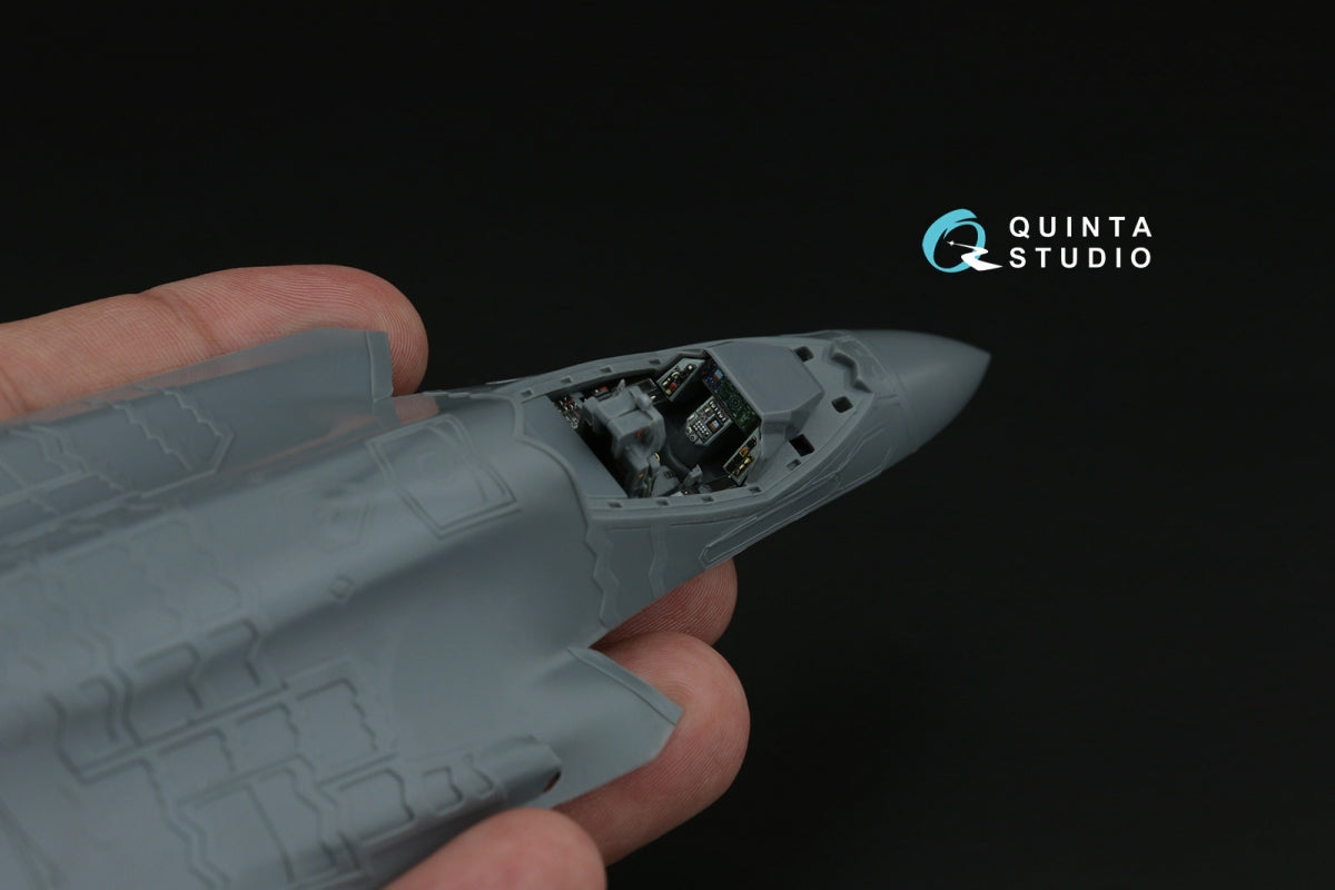 Quinta Studio QD72192 F-35C Lighting II 3D-Printed &amp;amp; colored Interior on decal paper (Italeri) 1/72 – image 9