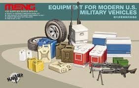 Meng Model SPS-014 Equipment for Modern US Military Vehicles (1/35)