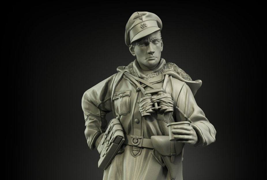 Panzer Art FI35-066 Waffen-SS Anorakanzug at rest No.1 1/35 – image 2