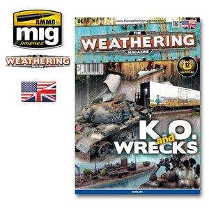AMMO of Mig Jimenez 4508- The Weathering MAGAZINE- KO AND WRECKS (English Version)