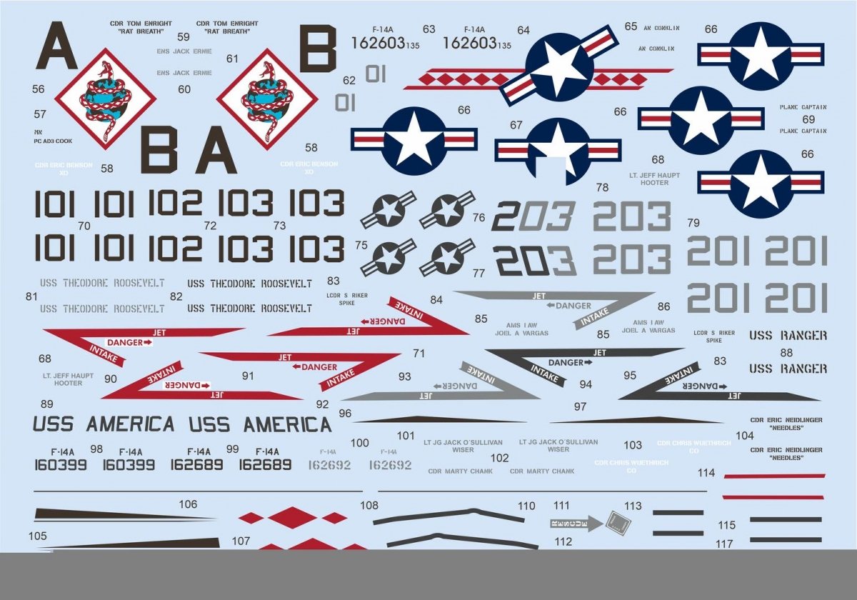Eduard D48104 F-14A Desert Storm TAMIYA 1/48 – zdjęcie 2