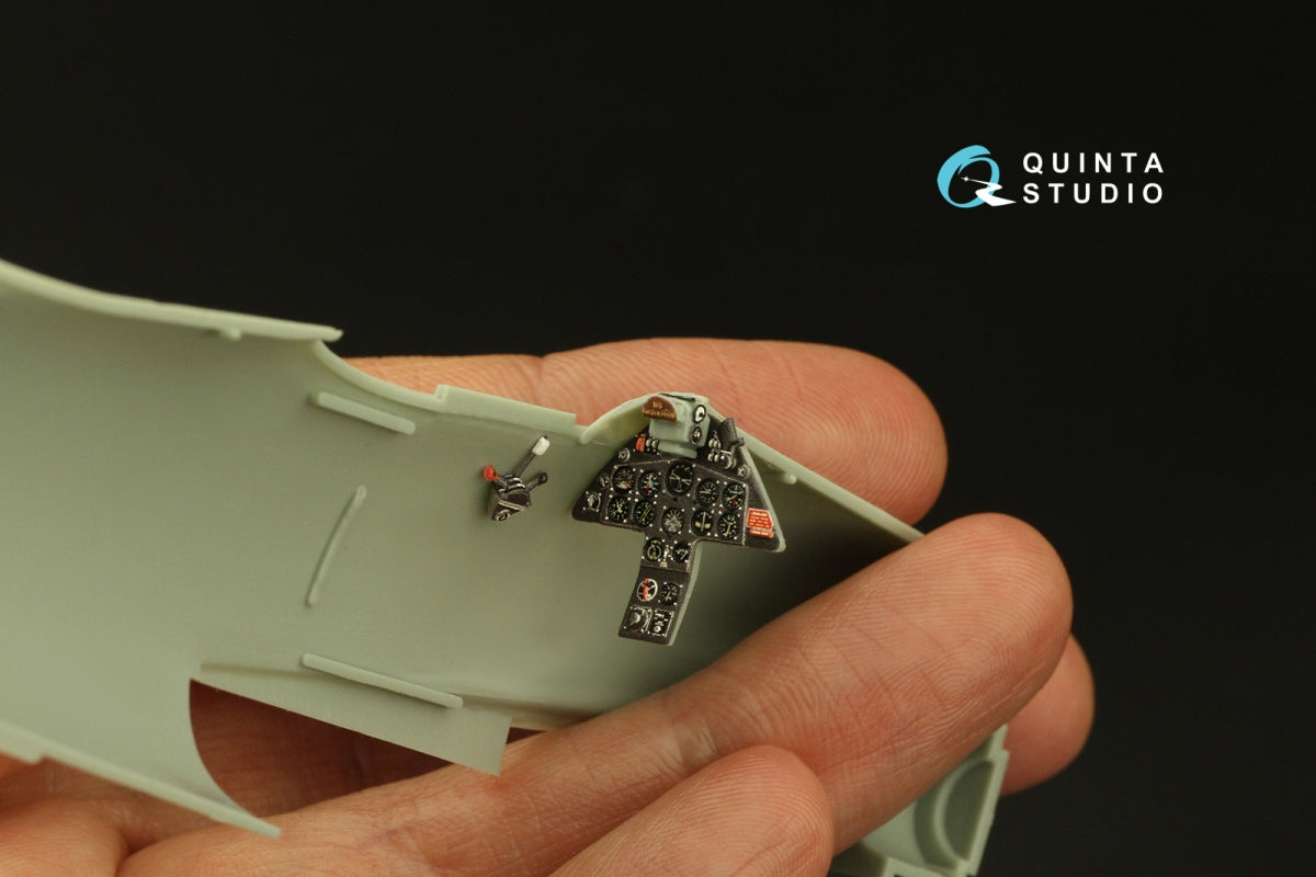Quinta Studio QD48399 F8F-2 Bearcat 3D-Printed &amp;amp; colored Interior on decal paper (Academy) 1/48 – image 10