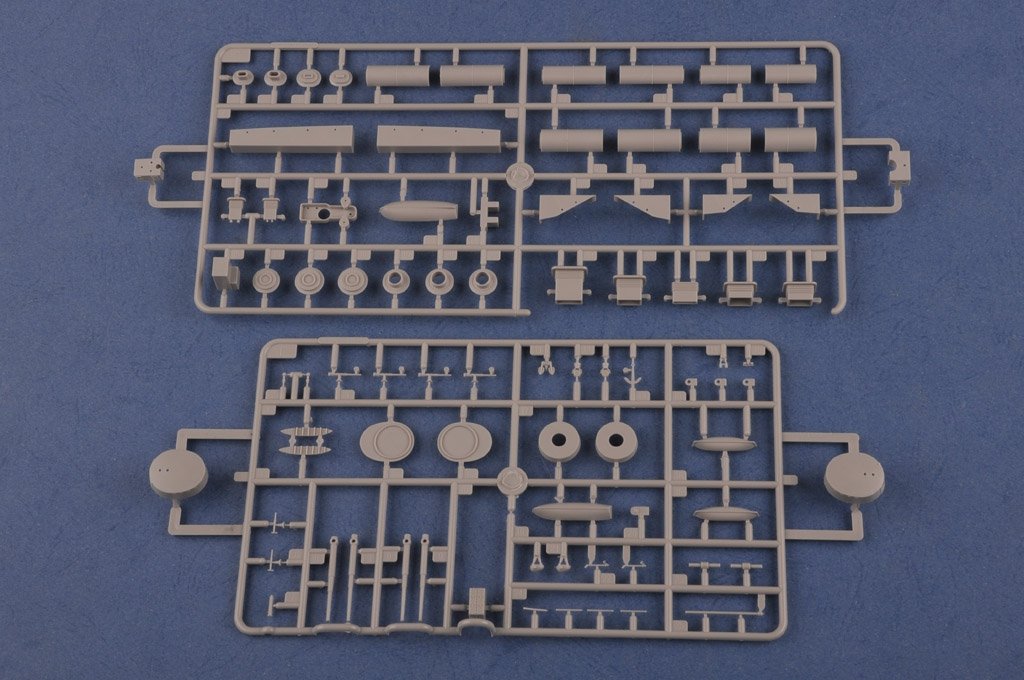 Hobby Boss 86505 French Navy Pre-Dreadnought Battleship Condorcet 1/350 – imagen 5