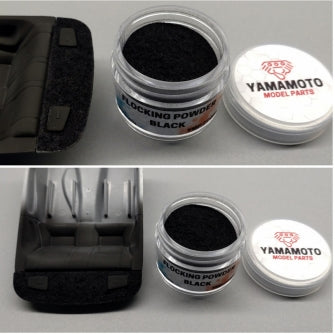 Yamamoto YMPF001 Flocking Powder Black – Bild 2