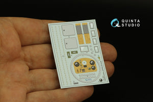 Quinta Studio QD32149 Sopwith Triplane 3D-Printed &amp;amp; colored Interior on decal paper (Roden) 1/32 – imagen 3