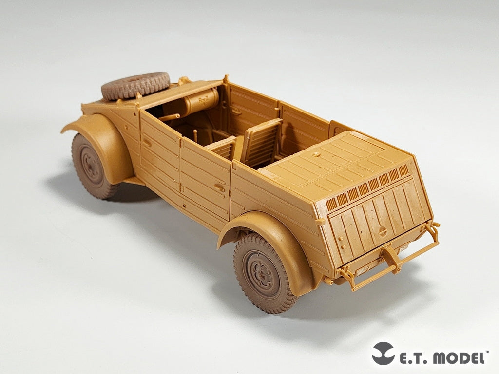 ET Model P35-138 WWII German Kübelwagen Type82 Sagged wheels Narrow For TAMIYA Kit 1/35 – Bild 7