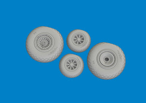 Eduard 672380 B-24H wheels AIRFIX 1/72 – immagine 4