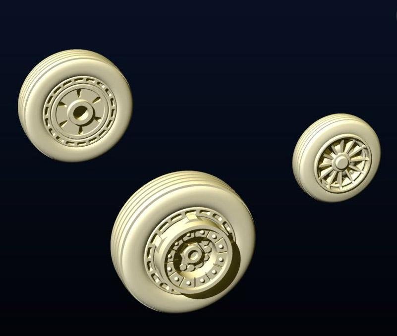 CMK Q48215 F-86K Saber Dog – Wheels 1/48