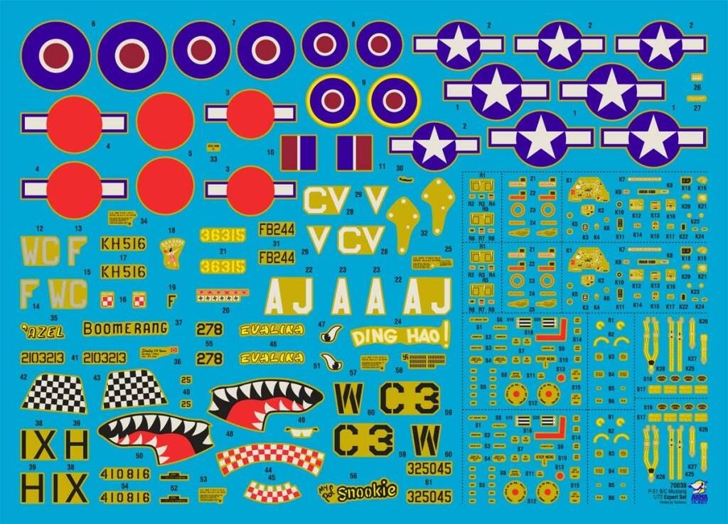 Arma Hobby 70038 P-51 B/C Mustang™ Expert Set 1/72 – image 4