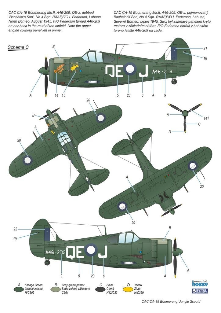 Special Hobby 72426 CAC CA-19 Boomerang &amp;#39;Jungle Scouts&amp;#39; 1/72 – image 7