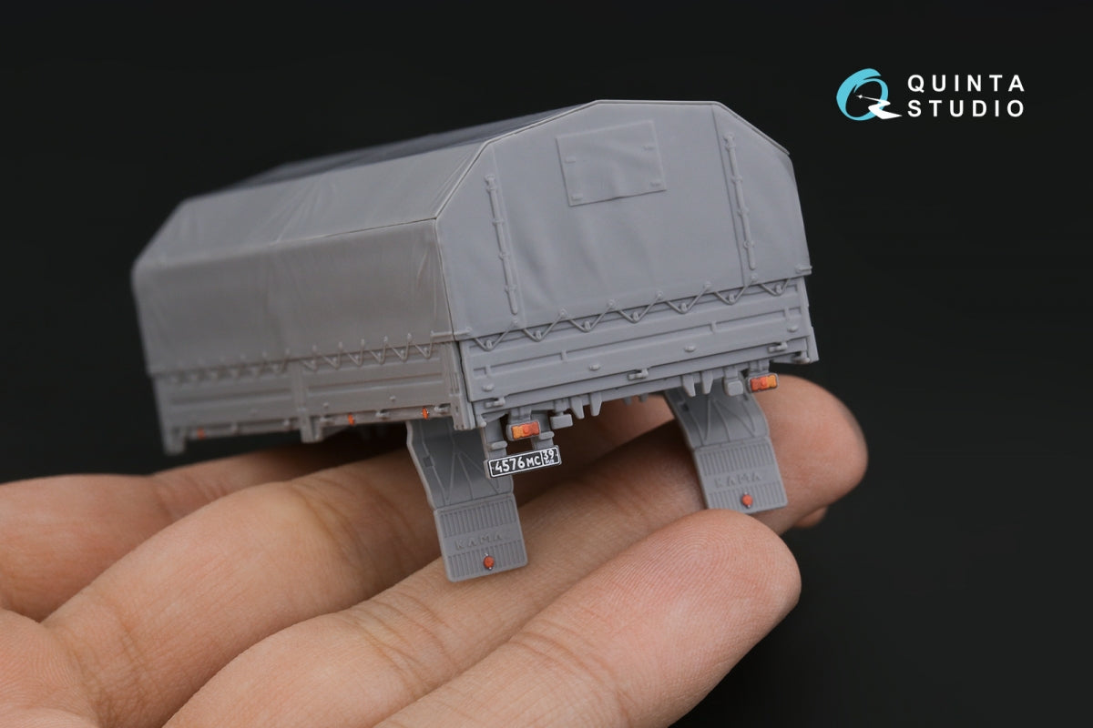 Quinta Studio QD72145 KAMAZ-5350 3D-Printed colored Interior on decal paper (Zvezda) 1/72 – image 12