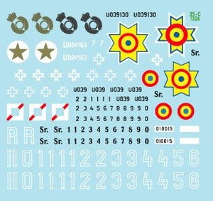 Star Decals 35-C1326 Axis Tank Mix # 8. Romanian Skoda R-2 LT vz. 35. 1/35 – image 3