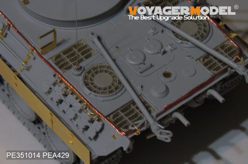 Voyager Model PE351014 WWII German Bergepanther Ausf.D Early Production Basic（For TAKOM 2102）1/35 – obrázek 3