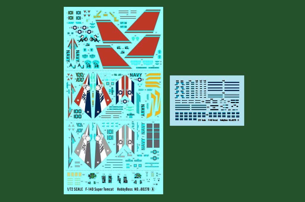 Hobby Boss 80278 F-14d Super Tomcat 1/72 – image 4