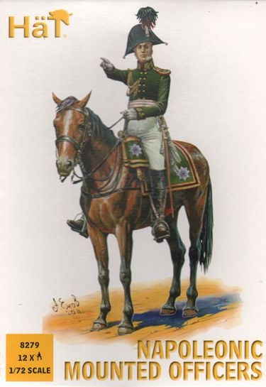 Hat 8279 Napoleonic Mounted Officers 1/72
