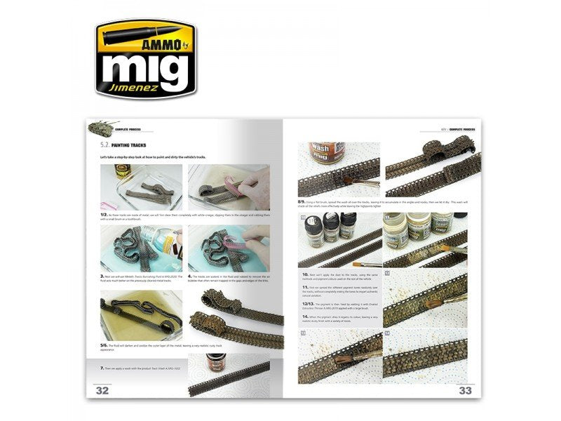 Ammo of Mig Jimenez 6205 Encyclopedia of Modeling Techniques Armored Vehicles Volume 6 Complete Process (Polish language) – immagine 4