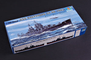Trumpeter 05724 USS Baltimore CA-68 1943 1/700 – image 2