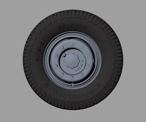 Panzer Art RE35-456 Hanomag SS100 road wheels (Continental) 1/35 – image 2