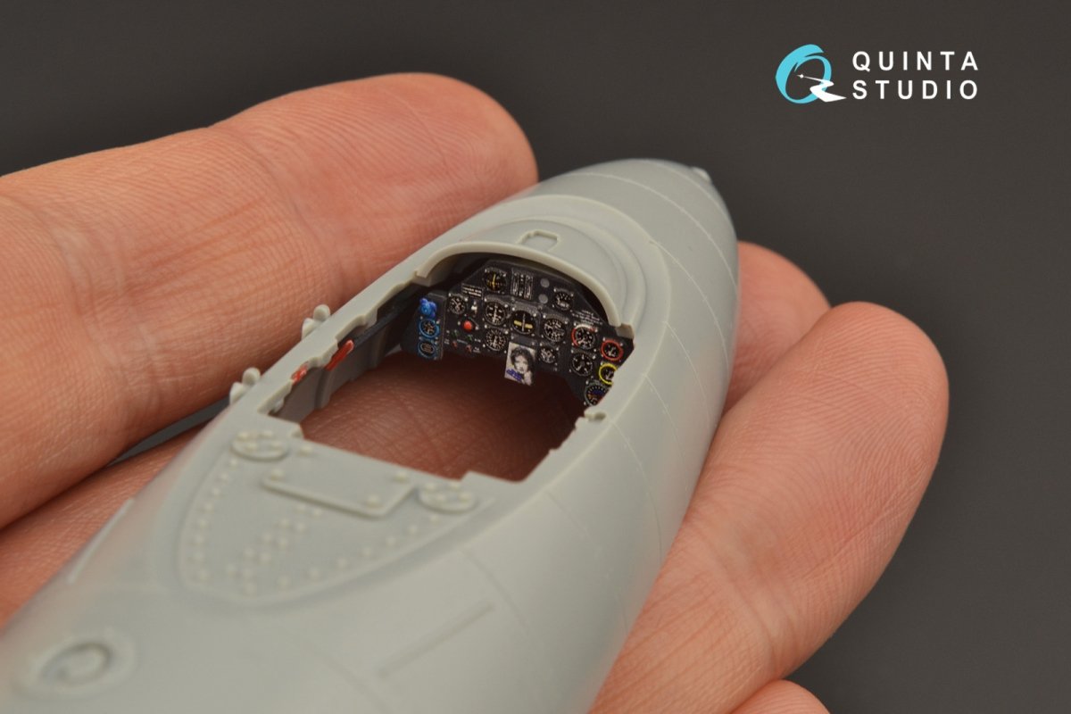 Quinta Studio QD32105 Ju EF 126/EF 127 3D-Printed &amp;amp; colored Interior on decal paper (Das Werk) 1/32 – image 6