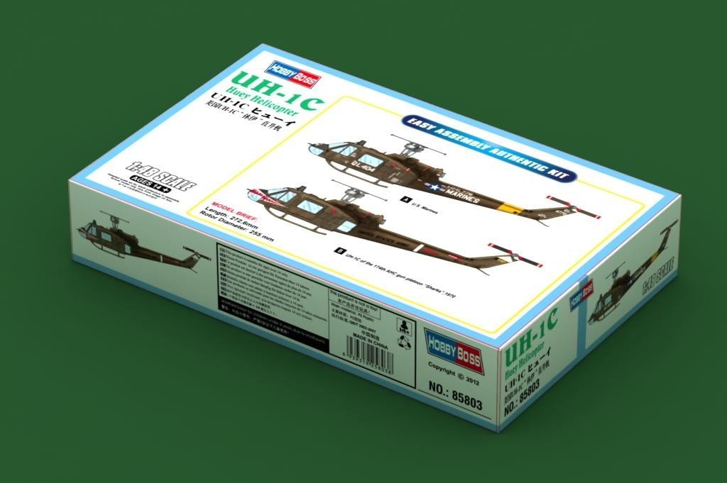 Hobby Boss 85803 UH-1C Huey Helicopter 1/48 – obrázek 2