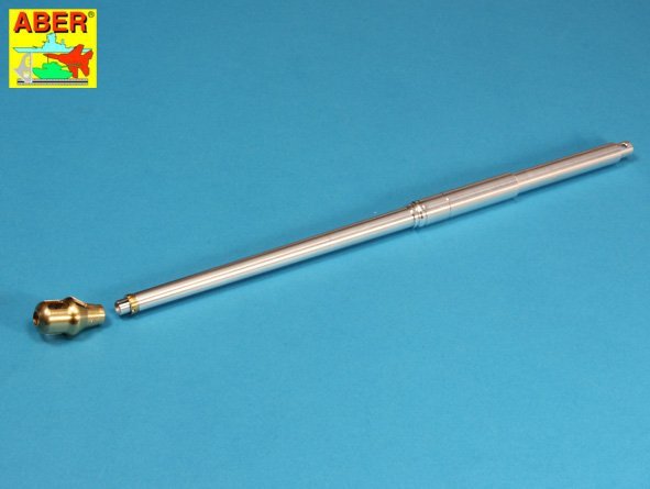 Aber 16L-08 Early muzzle brake for the barrel used on the early version of the Tiger I, King Tiger tank (Porsche turret) / Early muzzle brake used on German 8.8cm barrel Tiger I - early and Tiger II (Porsche turret) 1/16 – image 13
