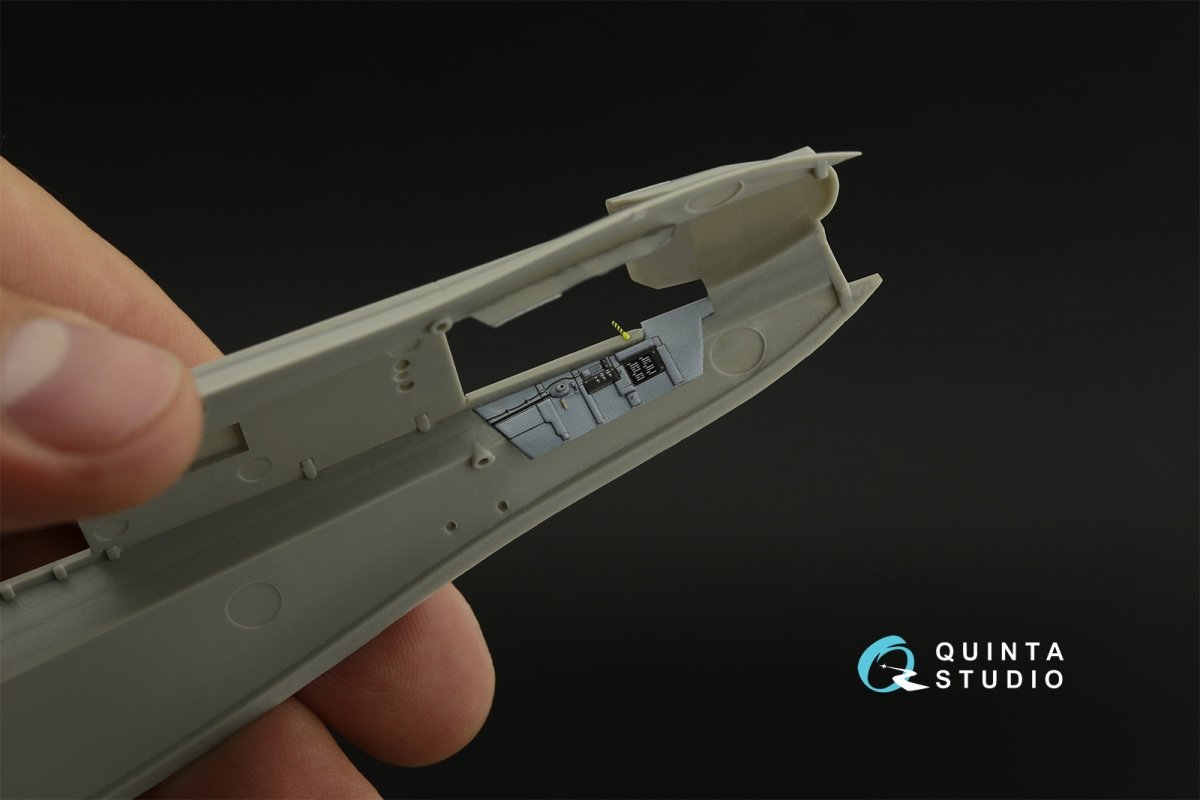 Quinta Studio QD48277 F/A-18А 3D-Printed &amp;amp; colored Interior on decal paper (HobbyBoss) 1/48 – Bild 13